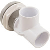  On/Off Valve, CMP Mushroom, 2-1/16"hs, Scalloped, 1"s, Gray 