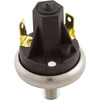  Pressure Switch, Gecko, 1A, 1/8"mpt, SPNO, 2.0psi, Metal 