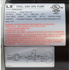  Pump, LX 56WUA, 4.0hp, 230v, 1-Spd, 56Fr, 2", SD, Bracketless 