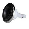  Cal Spa Halo Jet Insert, Roto, 3", Pro-Loc, SS/Slv/GpGy/GpGy 