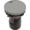  Air Ctrl, BWG/HAI Slimline, 1-3/4"hs, 2-1/2"fd, Nchd, Gry, 1" 