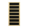 Saunas Dynamic Bellagio 3 Person Low EMF Far Infrared Sauna DYN-6306-02 
