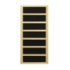 Saunas Dynamic Bergamo Elite 4 Person Ultra Low EMF Far Infrared Sauna DYN-6440-01 Elite 