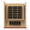 Saunas Dynamic Bergamo Low EMF Far Infrared Sauna DYN-6440-01 
