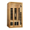 Saunas Dynamic Gracia 1 Person Low EMF Far Infrared Sauna DYN-6119-01 