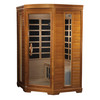 Dynamic Hemming 2 Person Corner Low EMF Far Infrared Sauna DYN-6225-02