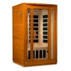 Saunas Dynamic San Marino Elite 2 Person Ultra Low EMF Far Infrared Sauna DYN-6206-01 Elite 