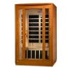 Saunas Dynamic San Marino Elite 2 Person Ultra Low EMF Far Infrared Sauna DYN-6206-01 Elite 