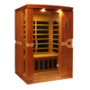 Saunas Dynamic Venice 2 Person Low EMF Far Infrared Sauna DYN-6210-01 