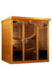 Saunas Dynamic Monaco Elite 6 Person Ultra Low EMF Far IR Sauna DYN-6996-01 