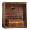 Saunas Golden Designs Forssa 3-4 Person Traditional Sauna – Canadian Red Cedar Interior GDI-7203-01 