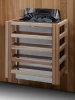 Saunas Golden Designs Sundsvall 2 Person Traditional Sauna – Canadian Red Cedar Interior and Pacific Premium Clear Cedar Exterior GDI-7289-02 