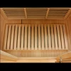 Saunas Maxxus Avignon 3 Person Corner Low EMF FAR Infrared Sauna Canadian Red Cedar MX-K356-01 CED 