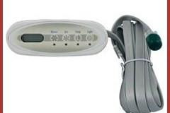 4 Button, 52144 Topside, Duplex Mini Oval, LCD - SpaParts123