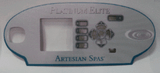 Artesian Spas 11-0046-77, Artesian Spas Topside Overlay in.K663, Plat 4 Pump 