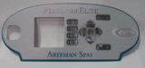 Artesian Spas 11-0045-77, Artesian Spas Topside Overlay, In. K663, Plat. 5 Pump 