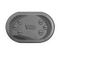  Vita Spas Topside, 0460076-L05X, Remote Spa Side, Export 