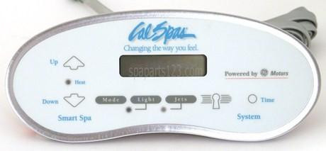 Cal Spas ELE09200700 Cal Spa Topside Control Panel SYS3001 W/O BLOWER& BLITE **DISCONTINUED* 