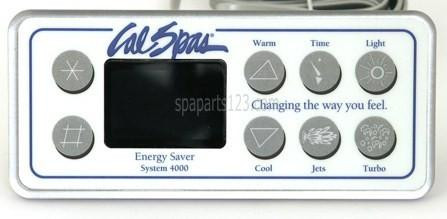 Cal Spas ELE09200720 Cal Spa Topside Control Panel SYS4000 