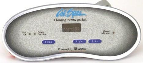 Cal Spas ELE09200350 Cal Spa Topside Control Panel FIESTA/GENESIS '99 **Discontinued** 