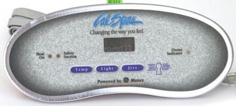 Cal Spas ELE09200340 Cal Spa Topside Control Panel C2000 '99 