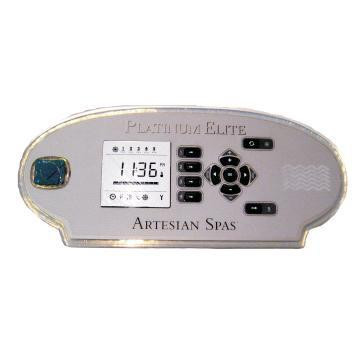Artesian Spas 33-0474-40, Artesian Spas Topside Control Panel, In. K660, Plat. Lo-Profile 