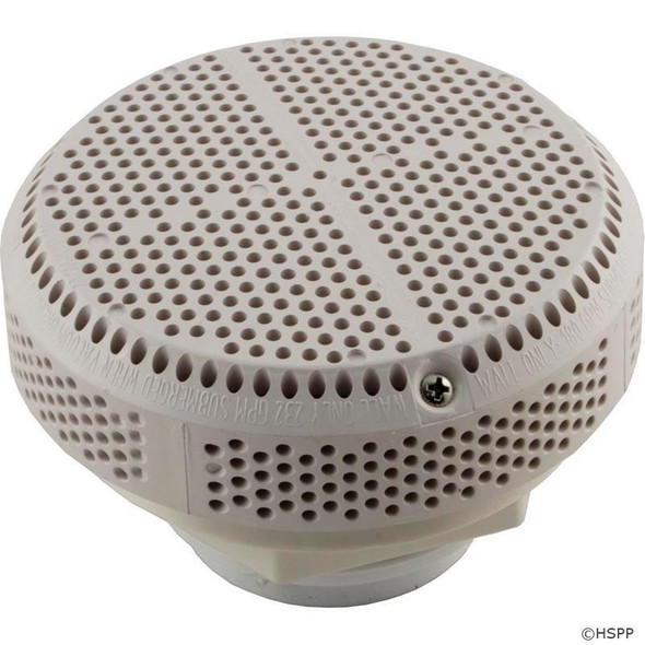  Suction Assy, WW Super Hi-Flow, 3-1/4"hs, 2"s, Wht 