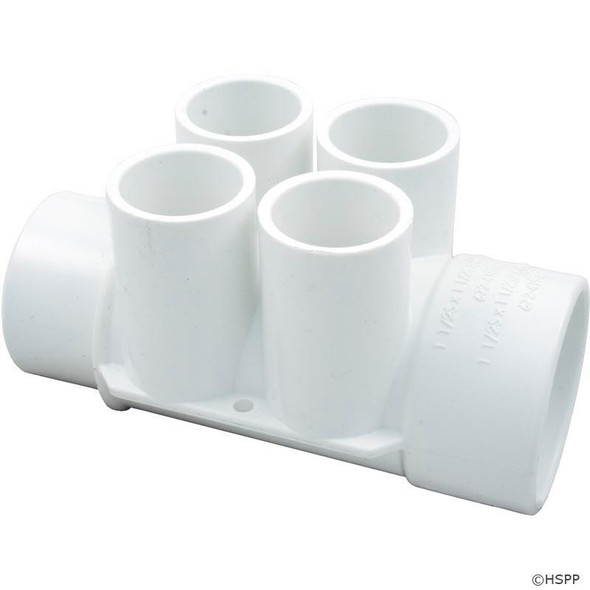  Spa Manifold 1.5"s/1.5"spg (4)3/4"s Ports 
