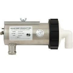  Spa Heater Lo Flow 3" x 6.469" 1"B 90o Tlpc 5.5kw No Box (Gatsby) end coil 