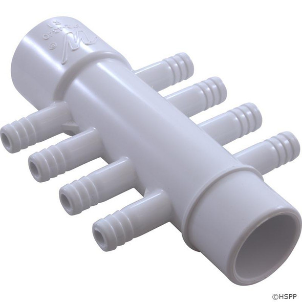  Spa Manifold 1" W/(8)3/8" Barbs 