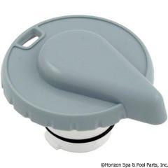  Hydro-Air Slimline Tear Drop Air Control, 1" Stem Assy, [Grey,White] 