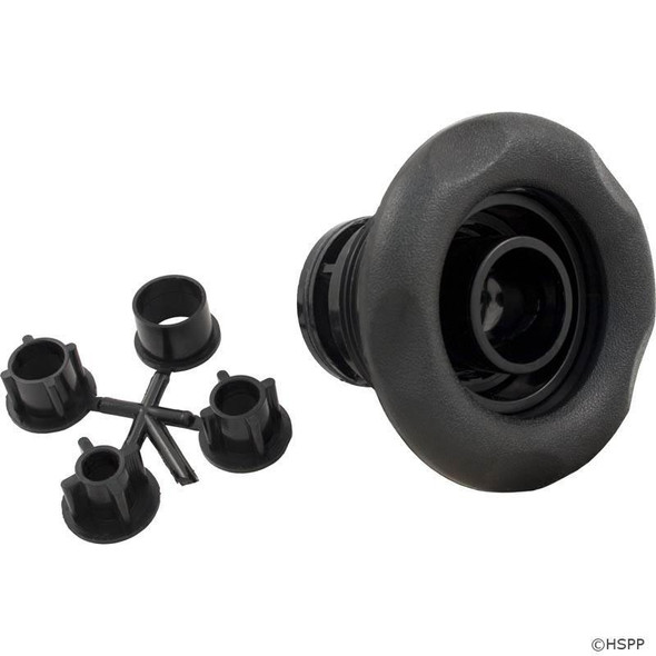  Power Swim Jet Internal, 5-Scallop, Black 