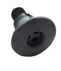 Keys Backyard Spa Power Jet Short Adjustable Rotary Eyeball Thin Gray Scalloped Insert 