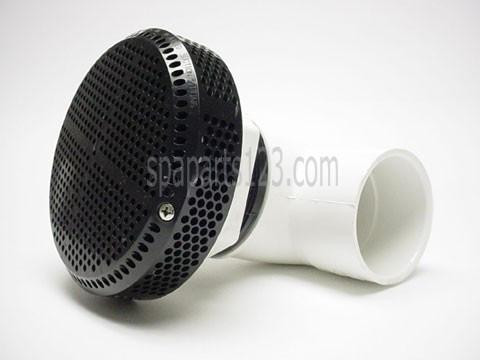 Cal Spas PLU21400131 Cal Spa Super Flo Suction 2" Black 