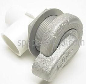 Cal Spas PLU21300035 Cal Spa DIVERTER VALVE 1" 2 WAY SILVER, INTERNAL HANDLE '02 