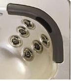 Phoenix Spas Phoenix Spa Pillow Mariah w/o Logo Phoenix,, 30.5 wide x 4.5' tall no pins 