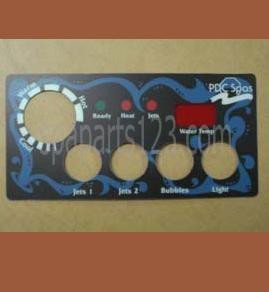  PDC Spas Topside Control Inlay 6 
