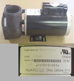  PDC Spas 3 HP Single Speed Spa Pump (2006-Present SE Series) 