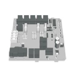 Artesian Spas OP33-1006-42 Artesian Spas Circuit Board, MSPA-MP, 3 Pump 