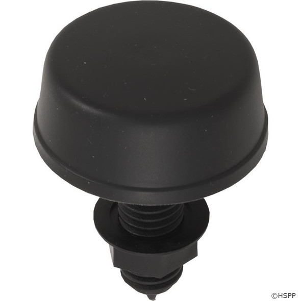  Spa Mushroom Button, Thd, Black 