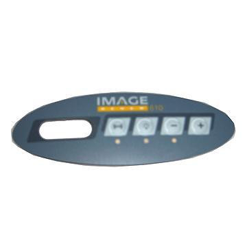 Keys Backyard Spa Icon 10 Mini Oval Topside Overlay (11105) 