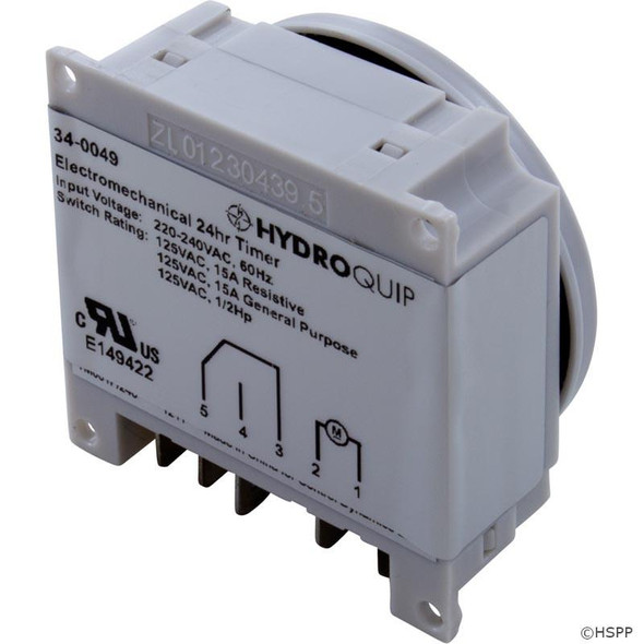  Grasslin 24Hr Spa Time Clock, Spa Timer,  240V W/Override ( FM/1STUZH-240V ) 