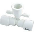  Euro Spa Jet Body, 3/8" Barb x 1/2" Slip - 3/4" Slip, Tee  46927100 Diagram #9 
