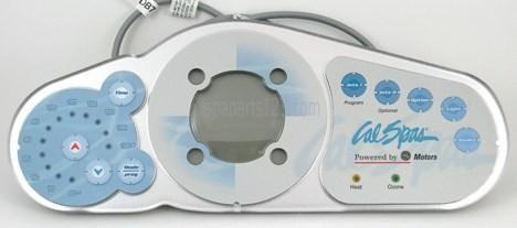 Cal Spas ELE09018092 Cal Spa Topside Control Panel Genisis 