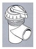 Keys Backyard Spa Complete Hydro/Flow  On/Off Valve Assembly 1" x 1/2" 