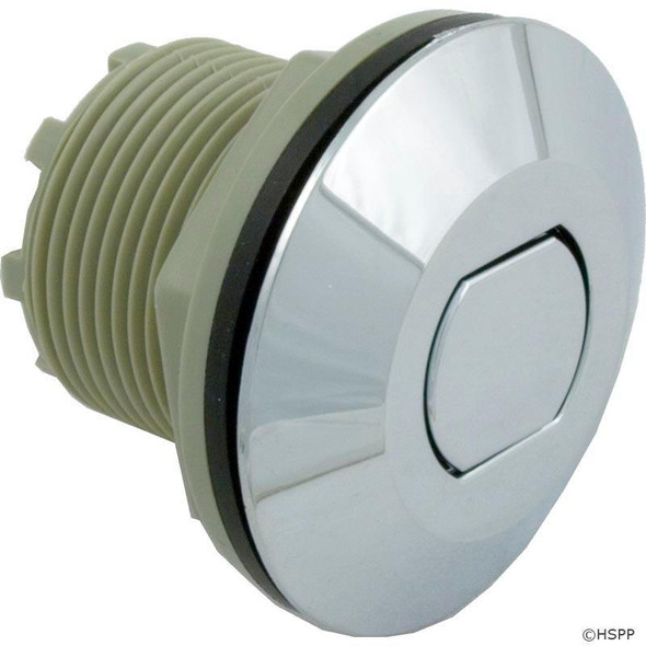  Spa Air Button, Contemporary Flush Button, Chrome 