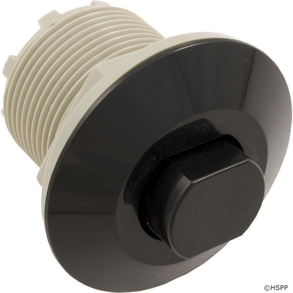  Spa Air Button, Contemporary Button Std, Black 