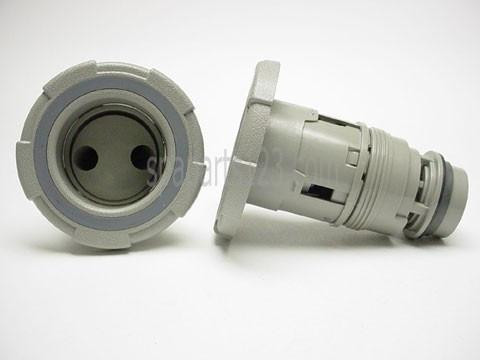 Cal Spas PLU21701240, 3.5" Cal Spa Jet Insert, Old Style, POLY, Pulsator Double Hole **REPLACED BY PLU-210-6077 