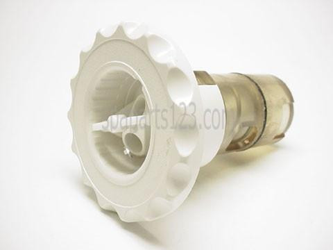 Cal Spas PLU21701270, 4.75" Face Cal Spa Jet Insert Luxury Swirl - White 