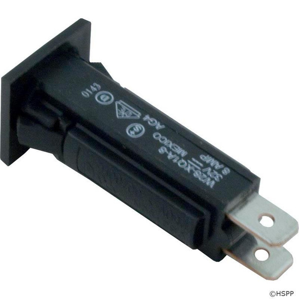  Spa Breaker, P&B, 8amp, 120v, Red Face 